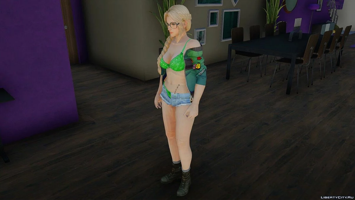 Helena Douglas en tenue décontractée v5 / GTA San Andreas