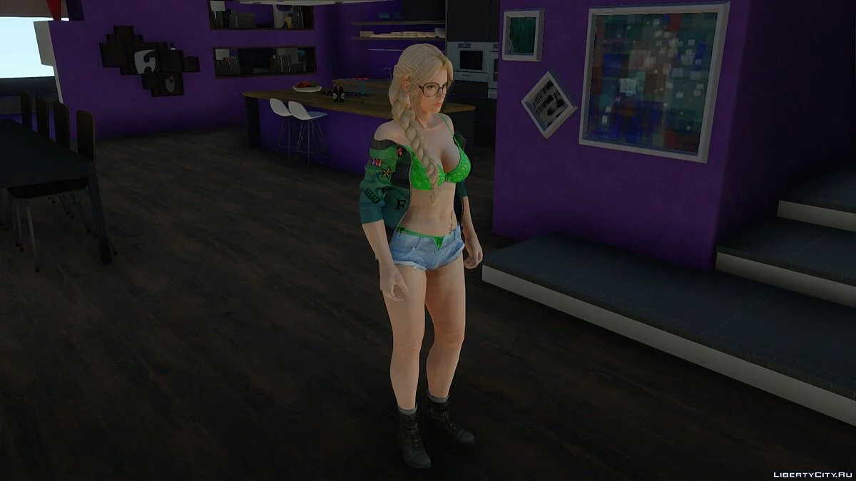 Helena Douglas en tenue décontractée v5 / GTA San Andreas