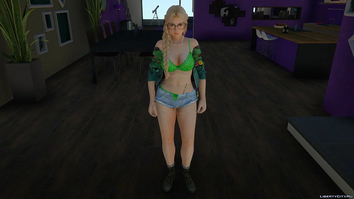 Helena Douglas en tenue décontractée v5 / GTA San Andreas