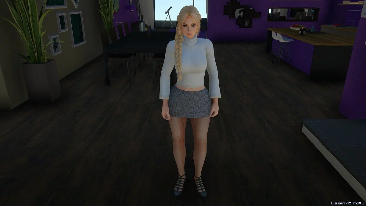 Helena Douglas en tenue décontractée v6 / GTA San Andreas