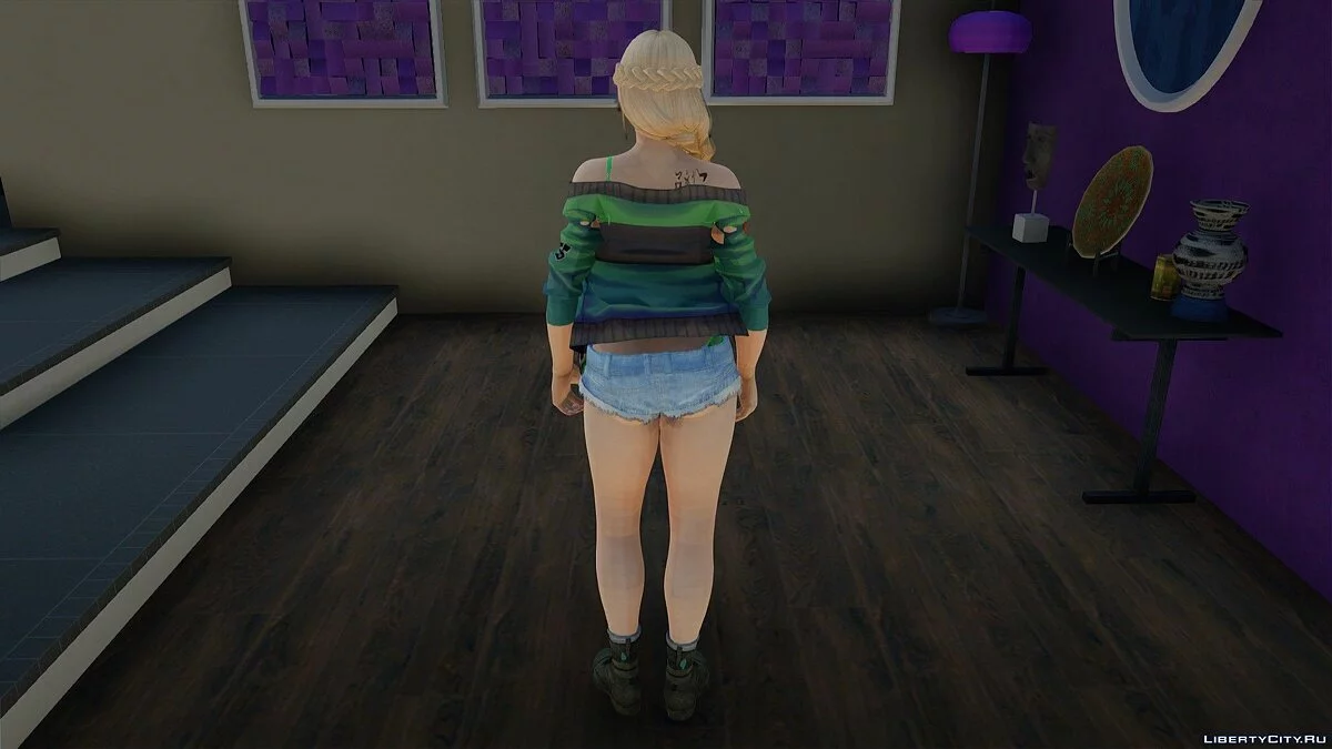 Helena Douglas en tenue décontractée v5 / GTA San Andreas
