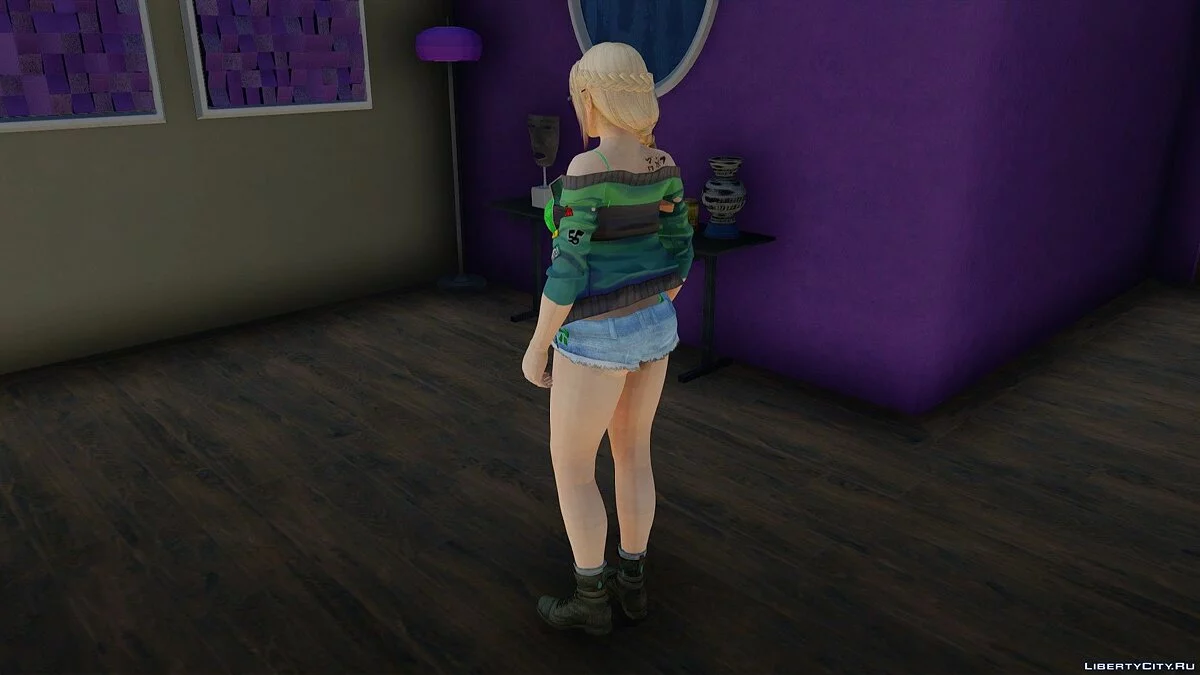 Helena Douglas en tenue décontractée v5 / GTA San Andreas