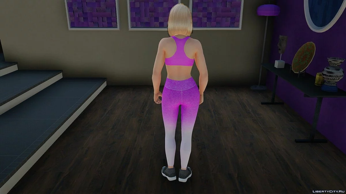 Helena Douglas dalam pakaian olahraga / GTA San Andreas
