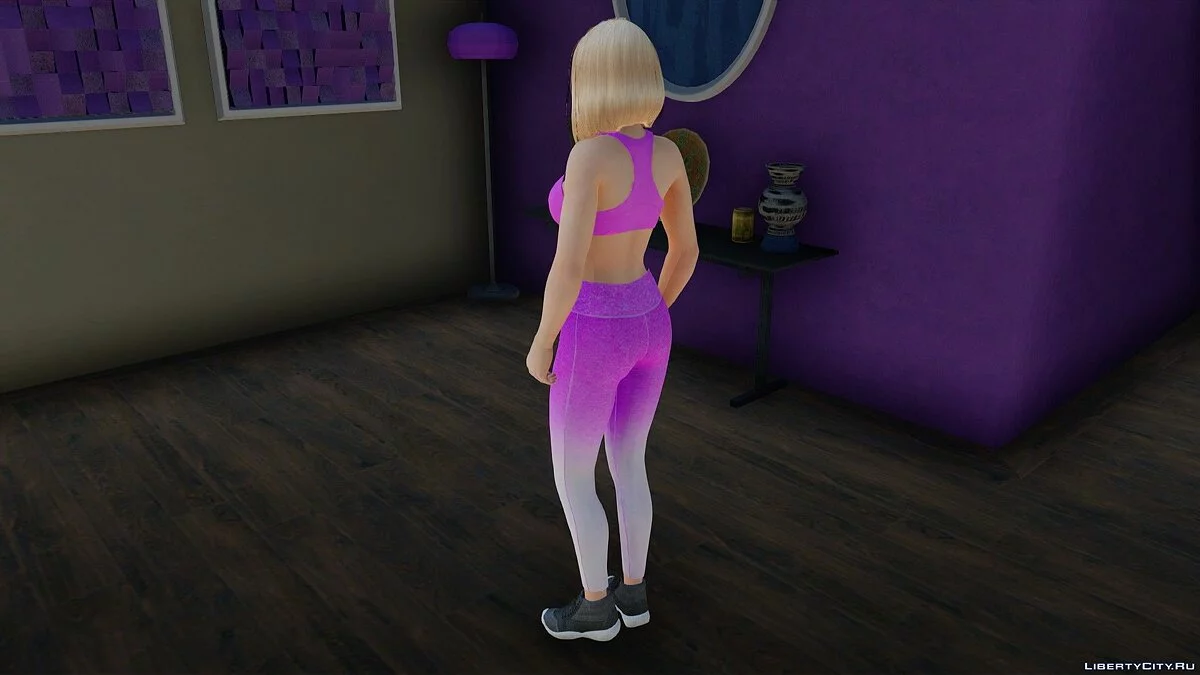Helena Douglas dalam pakaian olahraga / GTA San Andreas