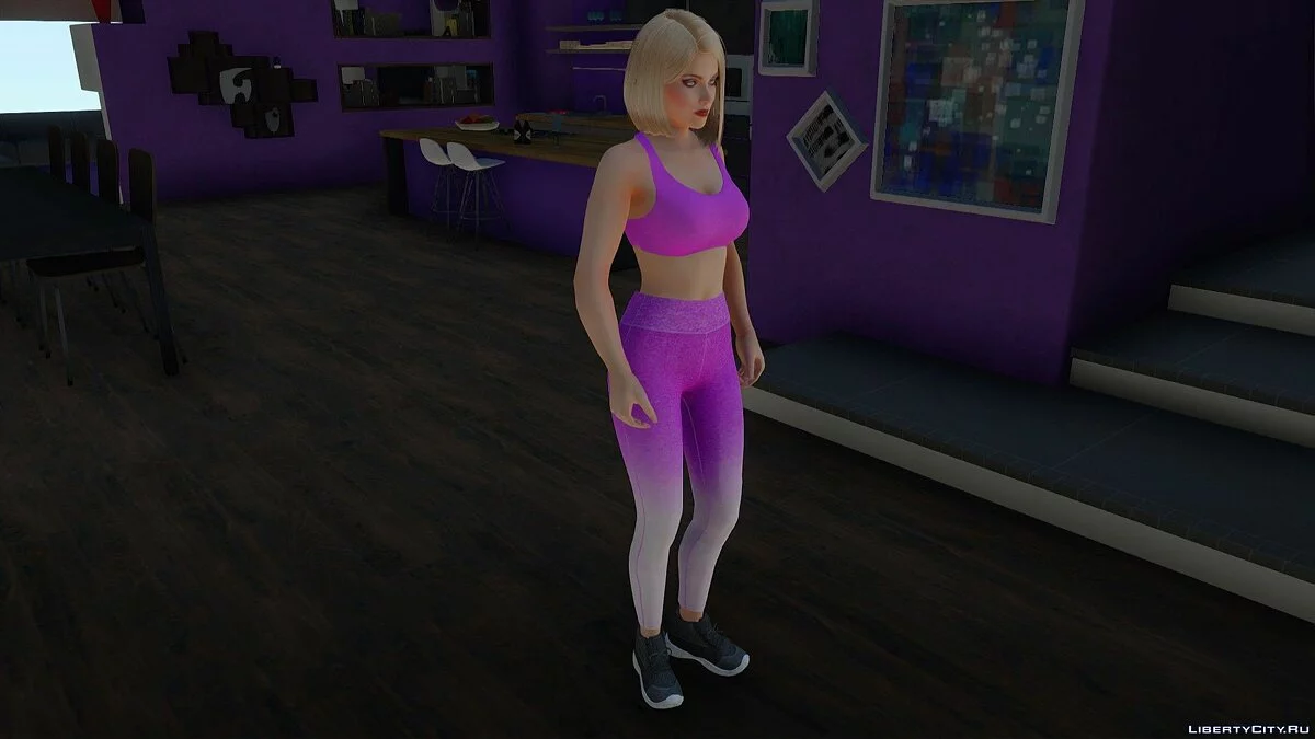 Helena Douglas dalam pakaian olahraga / GTA San Andreas