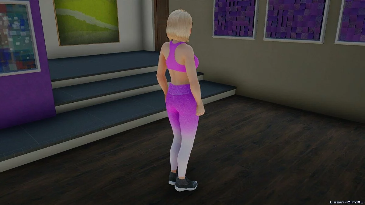 Helena Douglas dalam pakaian olahraga / GTA San Andreas