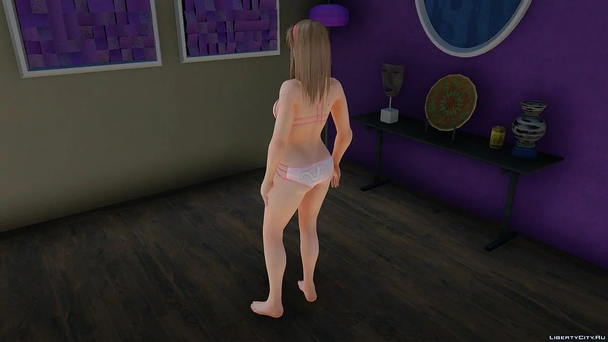 Hitomi in Macchiato Bikini from Dead or Alive Xtreme 3 / GTA San Andreas
