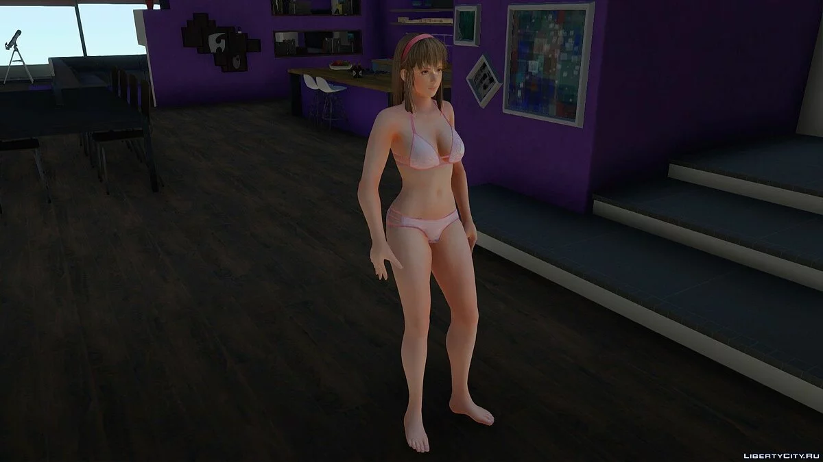 Hitomi in Macchiato Bikini from Dead or Alive Xtreme 3 / GTA San Andreas