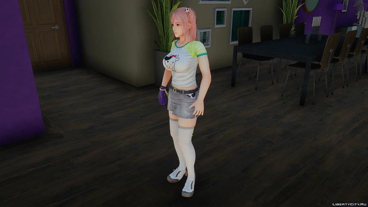 Honoka (Costume 4) from Dead Or Alive 5: Last Round / GTA San Andreas