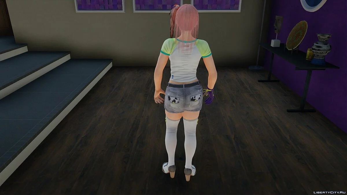 Honoka (Costume 4) from Dead Or Alive 5: Last Round / GTA San Andreas