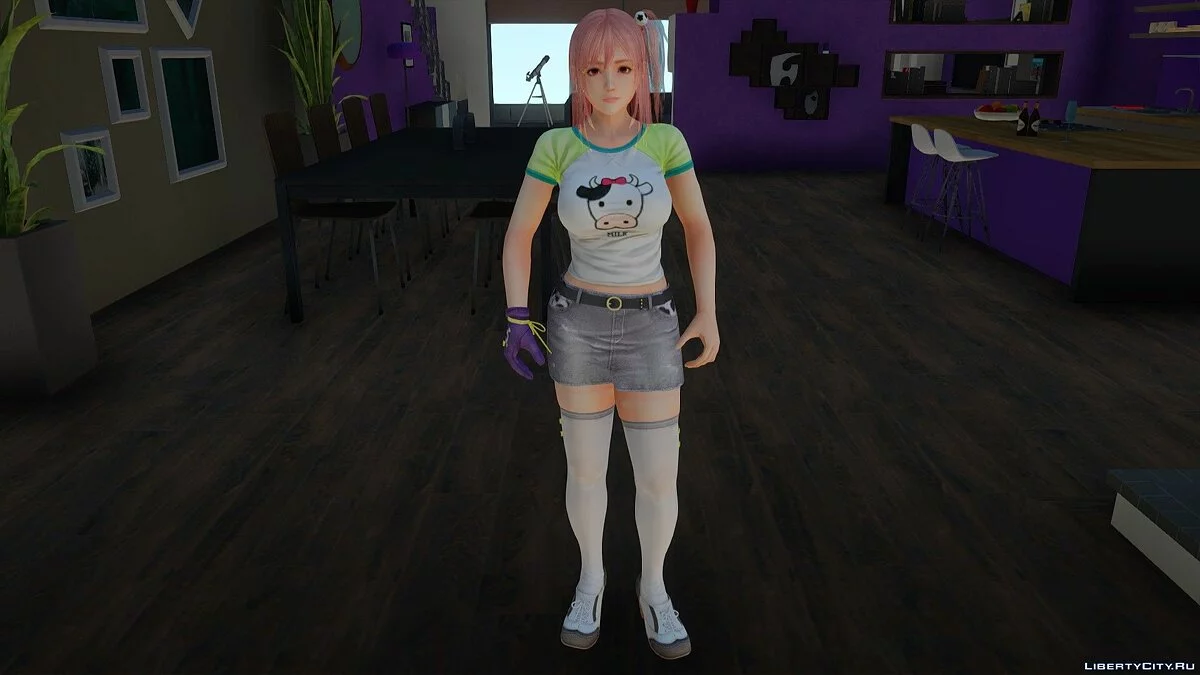 Honoka (Costume 4) from Dead Or Alive 5: Last Round / GTA San Andreas