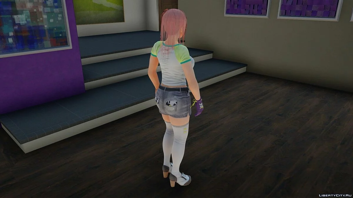 Honoka (Costume 4) from Dead Or Alive 5: Last Round / GTA San Andreas