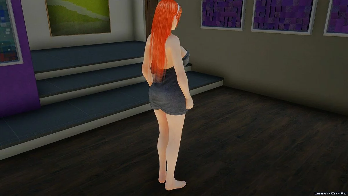 Candy Suxx en serviette / GTA San Andreas
