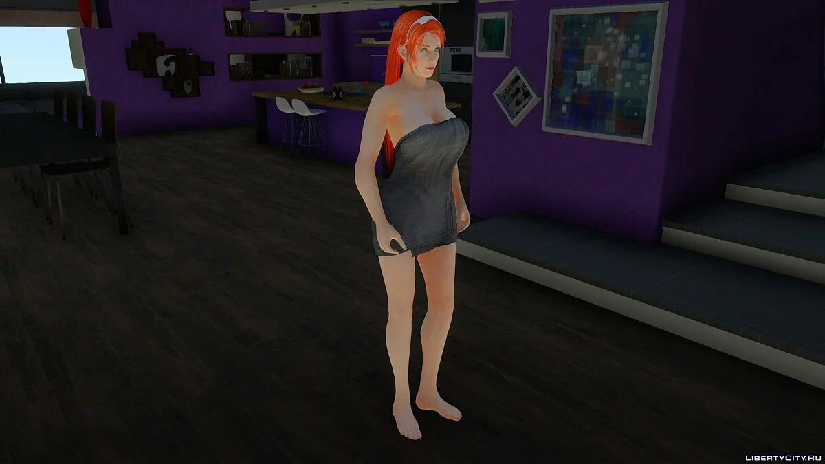 Candy Suxx en serviette / GTA San Andreas