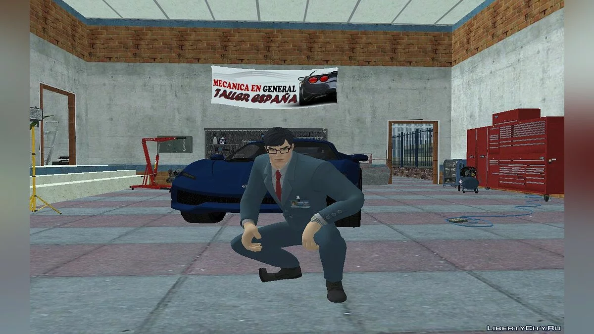Clark Kent (Superman) from Fortnite / GTA San Andreas