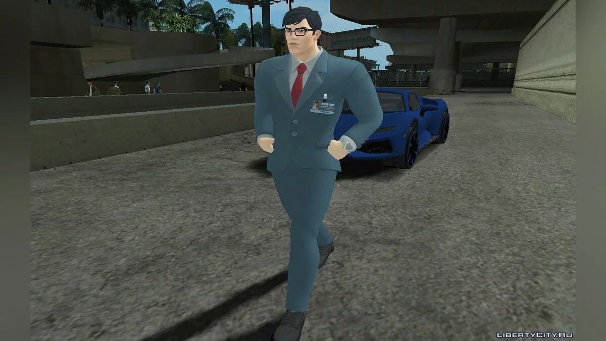 Clark Kent (Superman) from Fortnite / GTA San Andreas