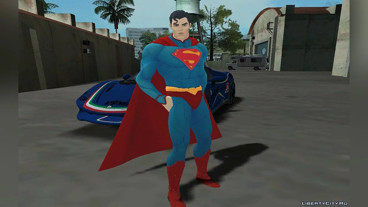 Clark Kent (Superman) from Fortnite / GTA San Andreas
