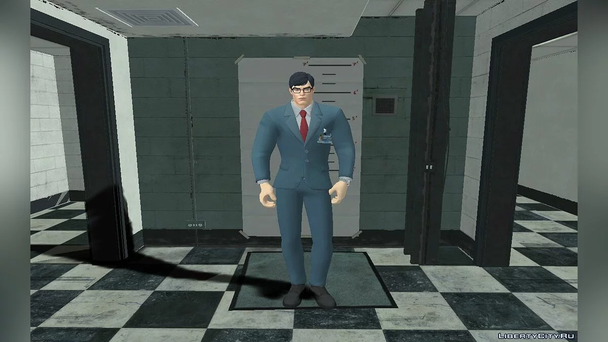 Clark Kent (Superman) from Fortnite / GTA San Andreas