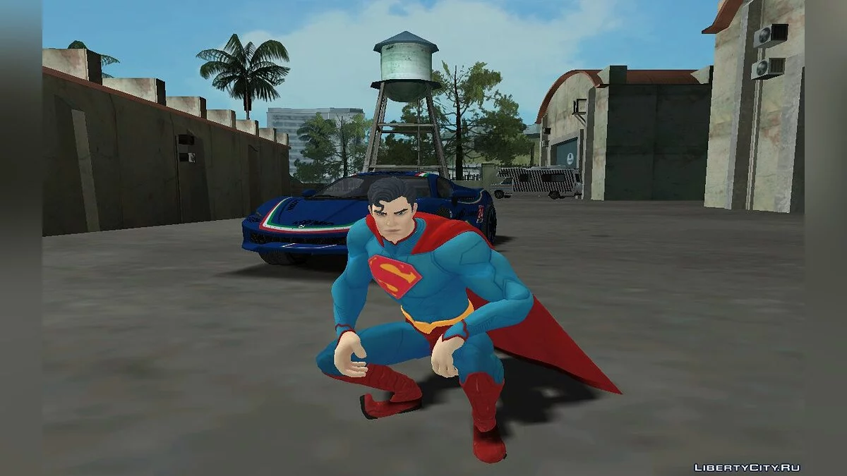 Clark Kent (Superman) from Fortnite / GTA San Andreas