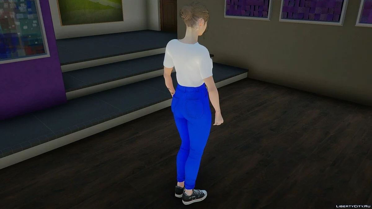 Claire Redfield en tenue décontractée / GTA San Andreas