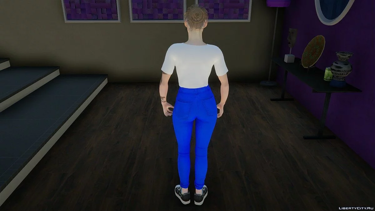 Claire Redfield en tenue décontractée / GTA San Andreas