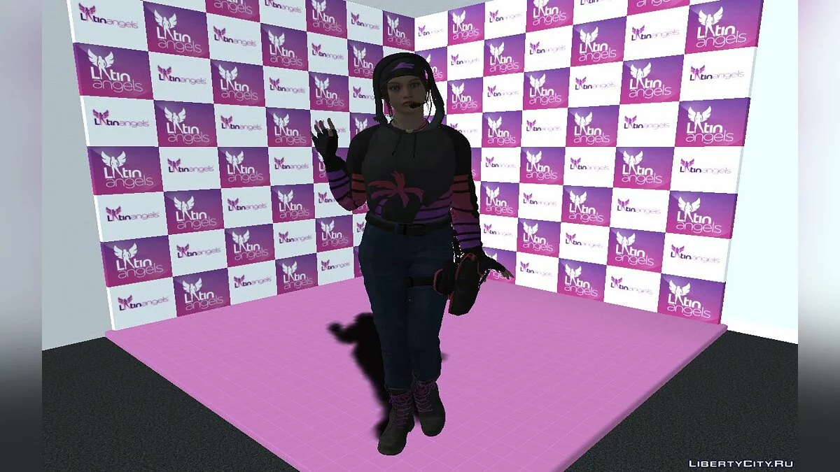 Claire Redfield aus Resident Evil 2 Remake / GTA San Andreas