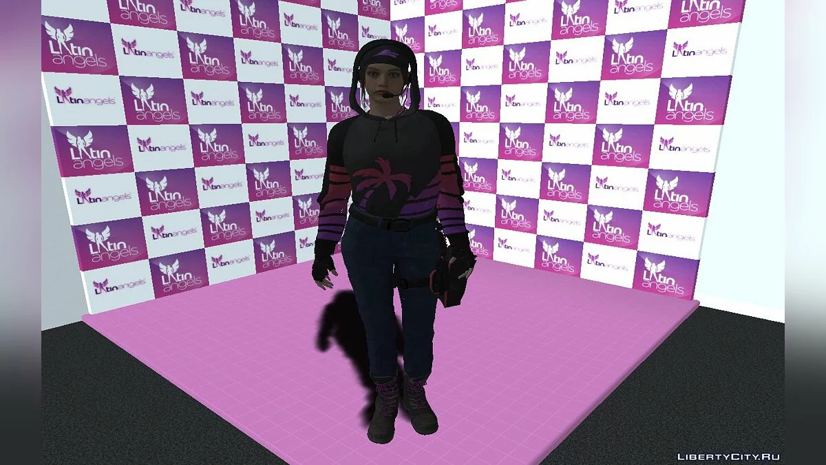 Claire Redfield aus Resident Evil 2 Remake / GTA San Andreas