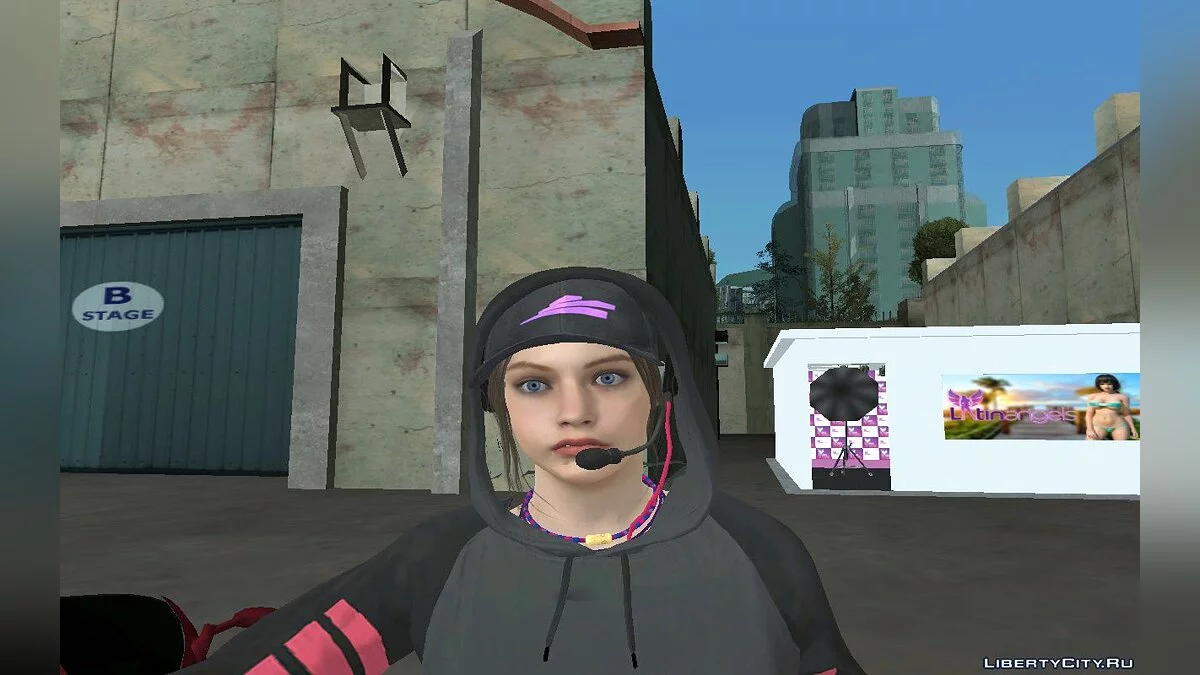 Claire Redfield aus Resident Evil 2 Remake / GTA San Andreas