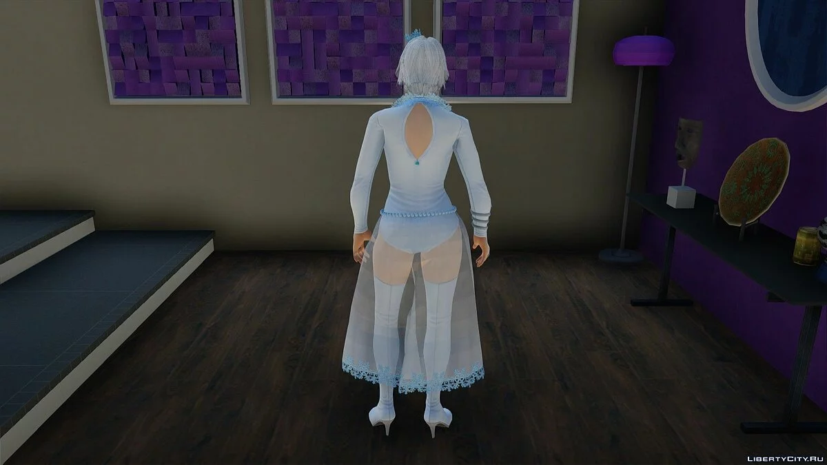 Christie en costume d'Halloween / GTA San Andreas