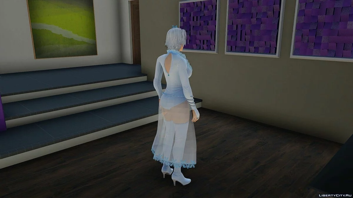 Christie en costume d'Halloween / GTA San Andreas