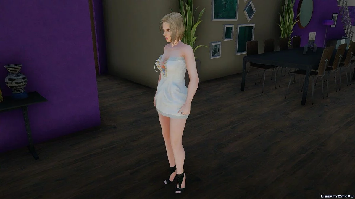 Christie dalam pakaian kasual v4 / GTA San Andreas