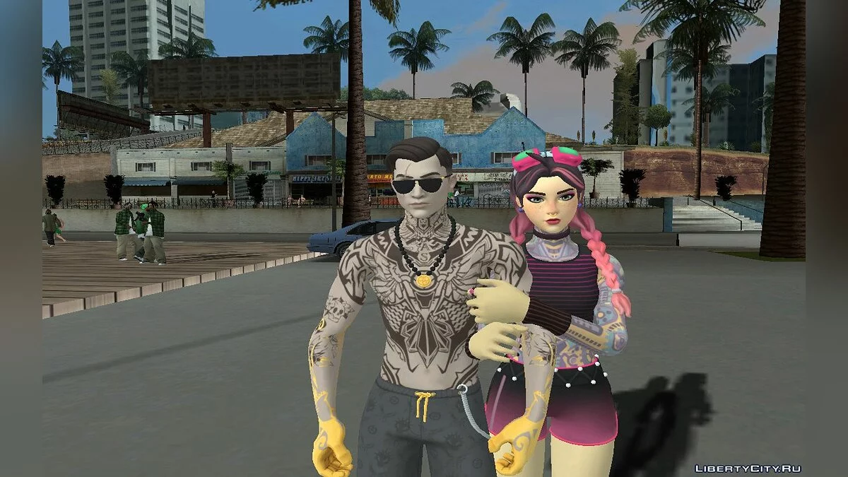 Sommerlicher Midas aus Fortnite / GTA San Andreas