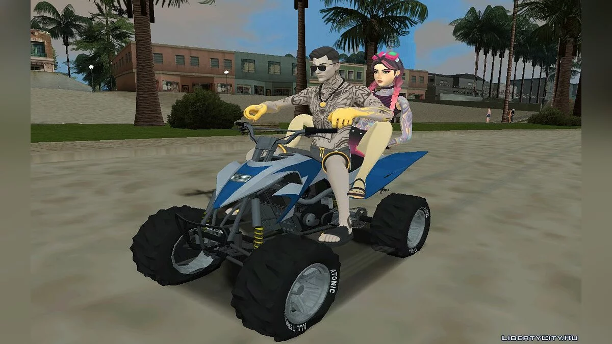 Sommerlicher Midas aus Fortnite / GTA San Andreas