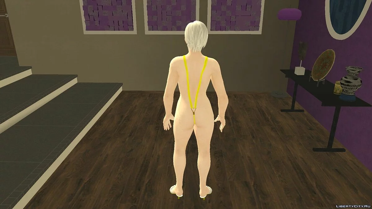 Lisa Hamilton en bikini / GTA San Andreas