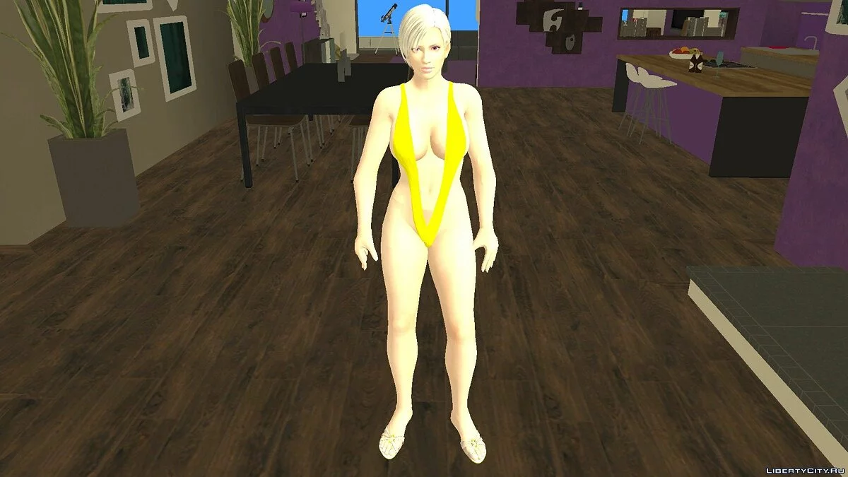 Lisa Hamilton en bikini / GTA San Andreas