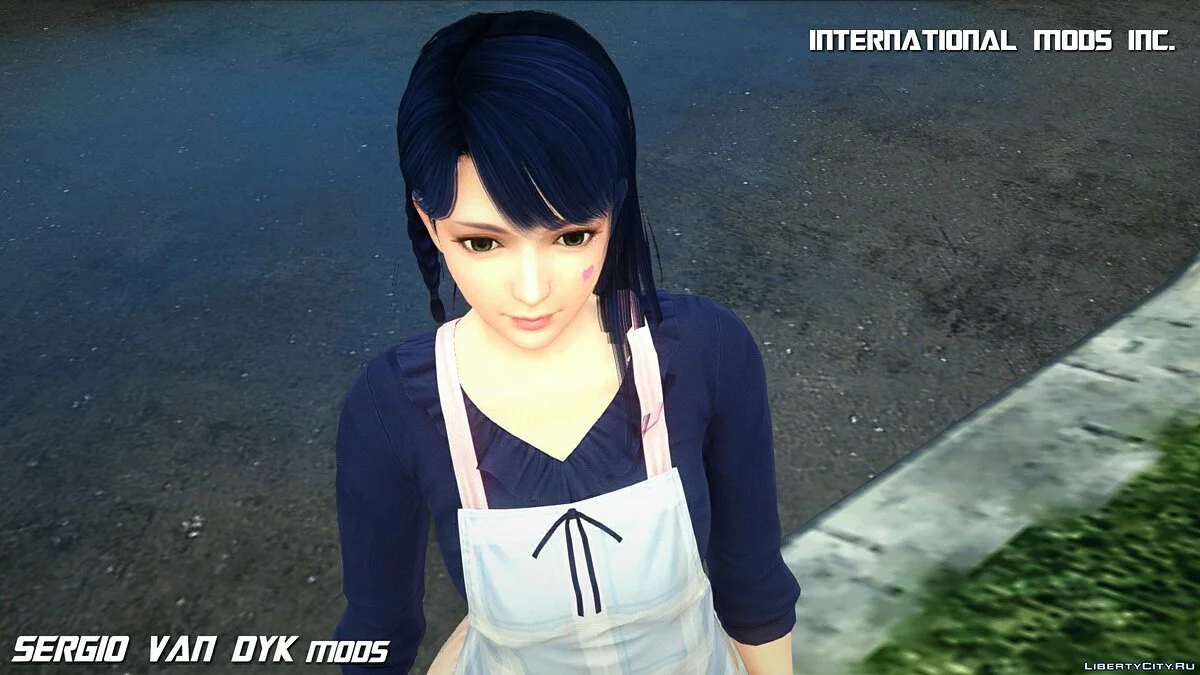 Лобелія - Паруючий фартух з Dead or Alive Xtreme: Venus Vacation / GTA San Andreas