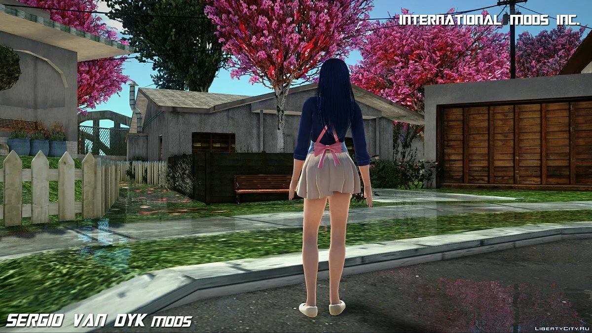 Лобелія - Паруючий фартух з Dead or Alive Xtreme: Venus Vacation / GTA San Andreas