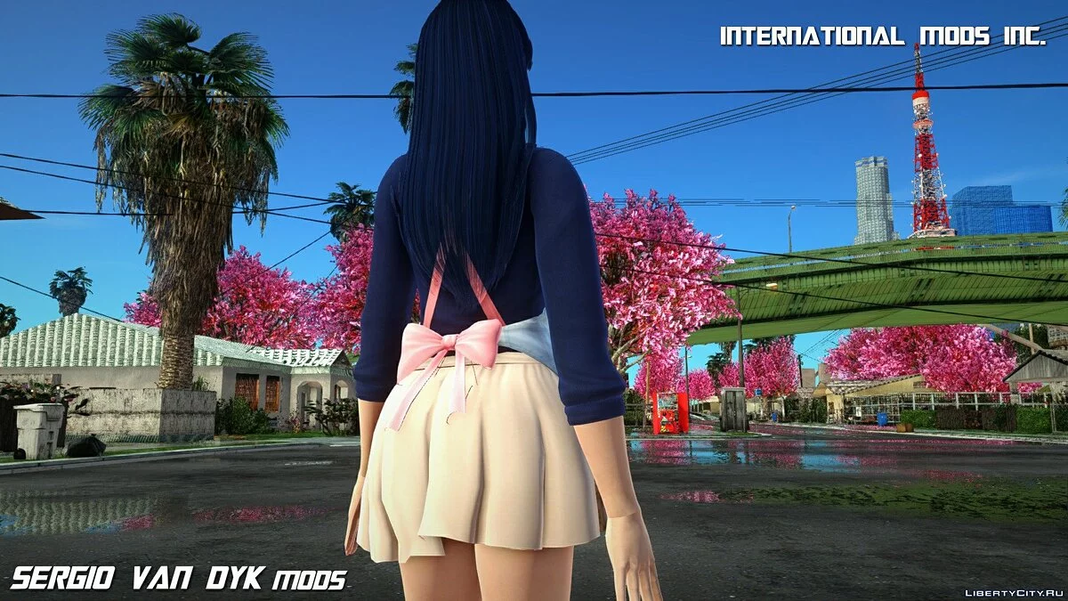 Лобелія - Паруючий фартух з Dead or Alive Xtreme: Venus Vacation / GTA San Andreas