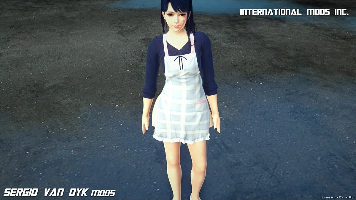 Лобелія - Паруючий фартух з Dead or Alive Xtreme: Venus Vacation / GTA San Andreas