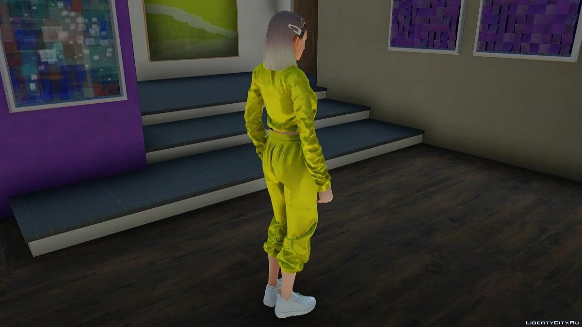 Мила в повседневной одежде v11 / GTA San Andreas