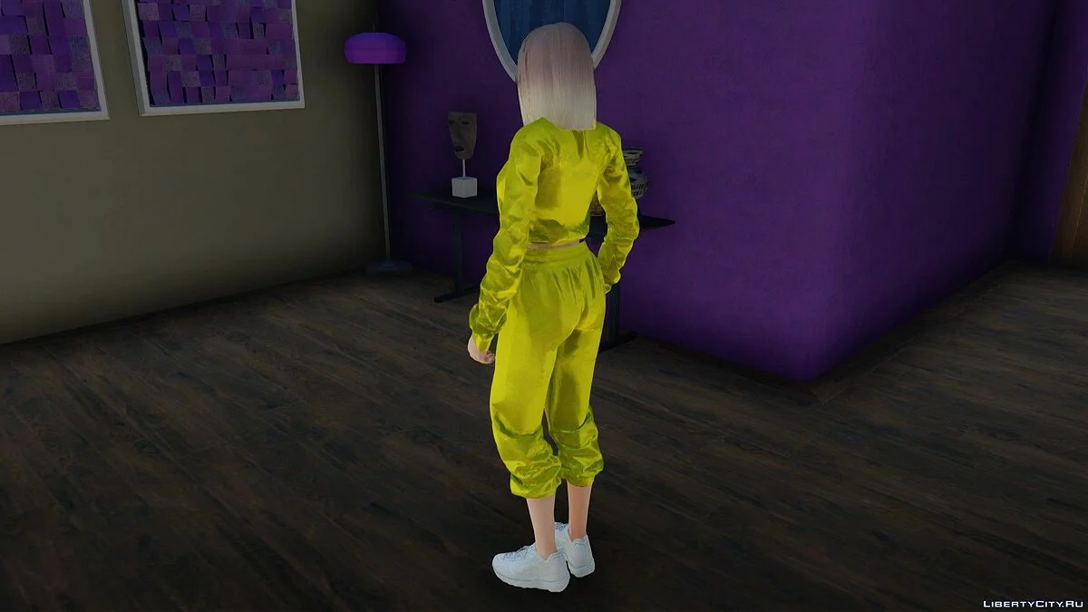 Мила в повседневной одежде v11 / GTA San Andreas