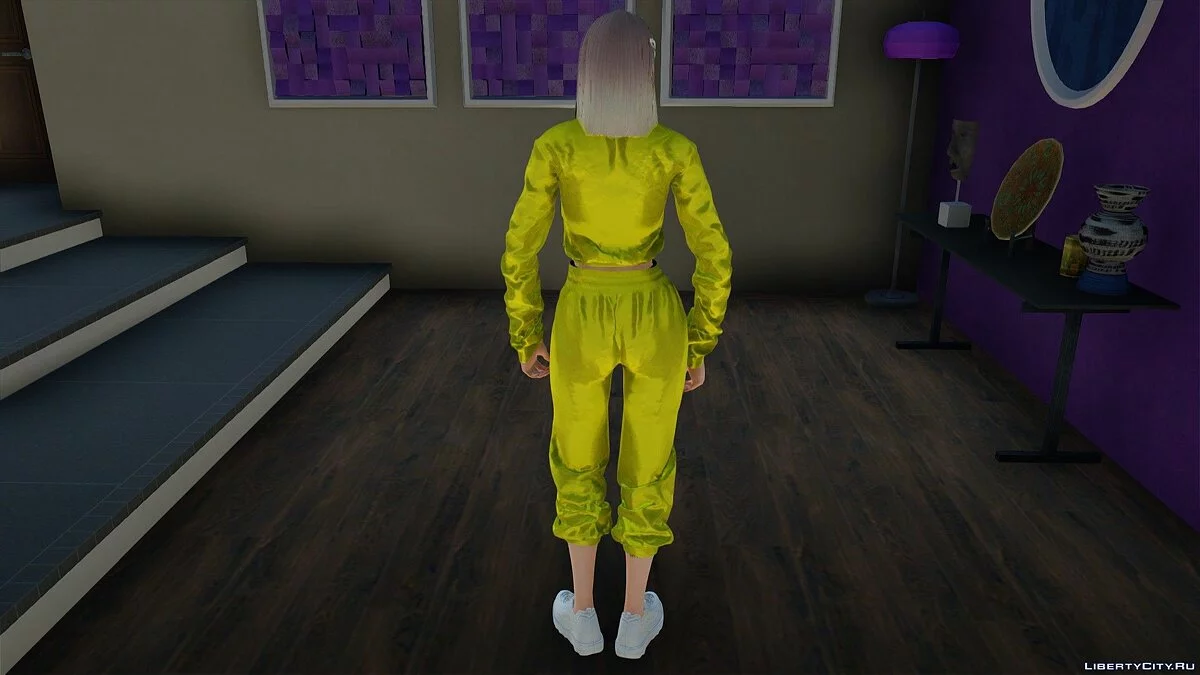 Мила в повседневной одежде v11 / GTA San Andreas