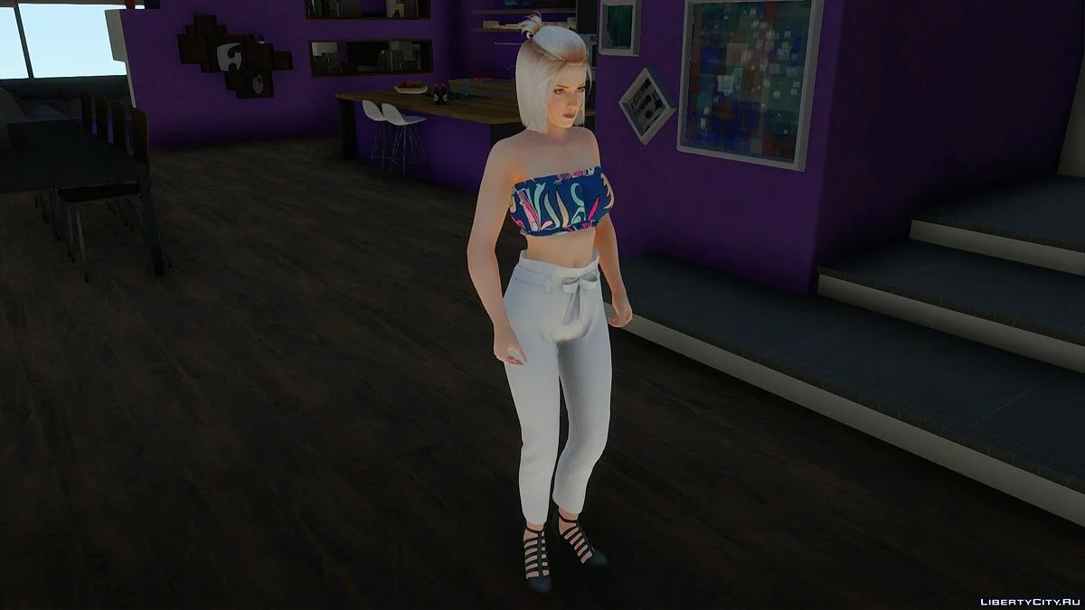 Mila in Alltagskleidung v8 / GTA San Andreas