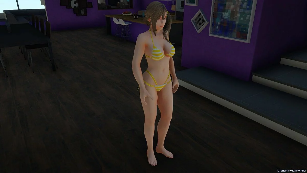 Misaki in Blood Moon Bikini / GTA San Andreas