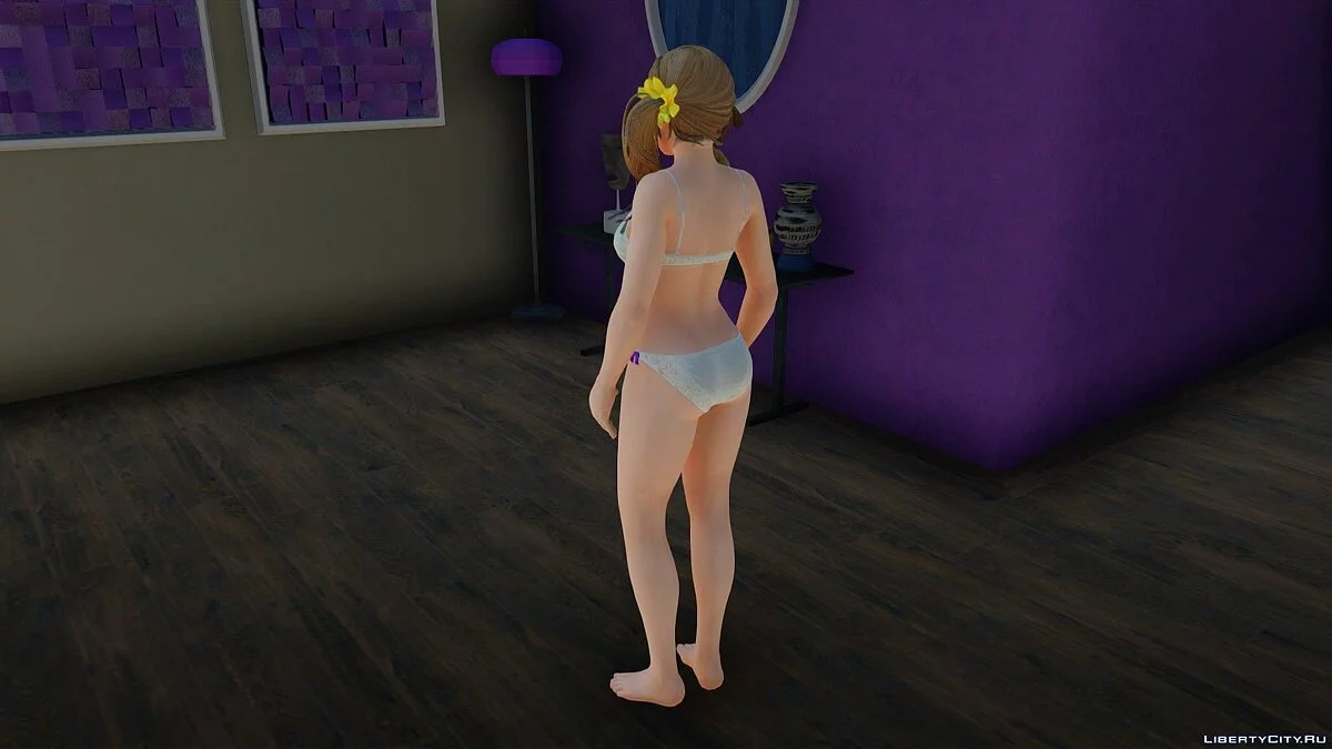 Misaki en lingerie de Dead Or Alive Xtreme Venus Vacation / GTA San Andreas