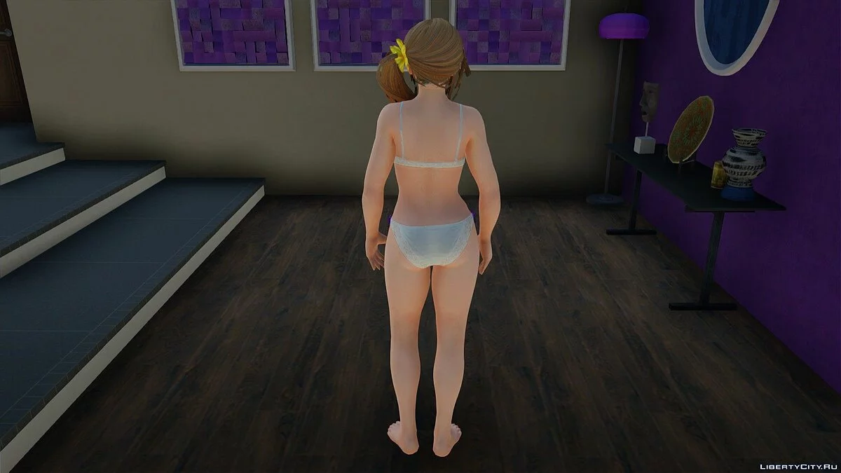 Misaki en lingerie de Dead Or Alive Xtreme Venus Vacation / GTA San Andreas