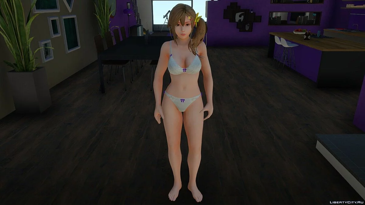 Misaki en lingerie de Dead Or Alive Xtreme Venus Vacation / GTA San Andreas