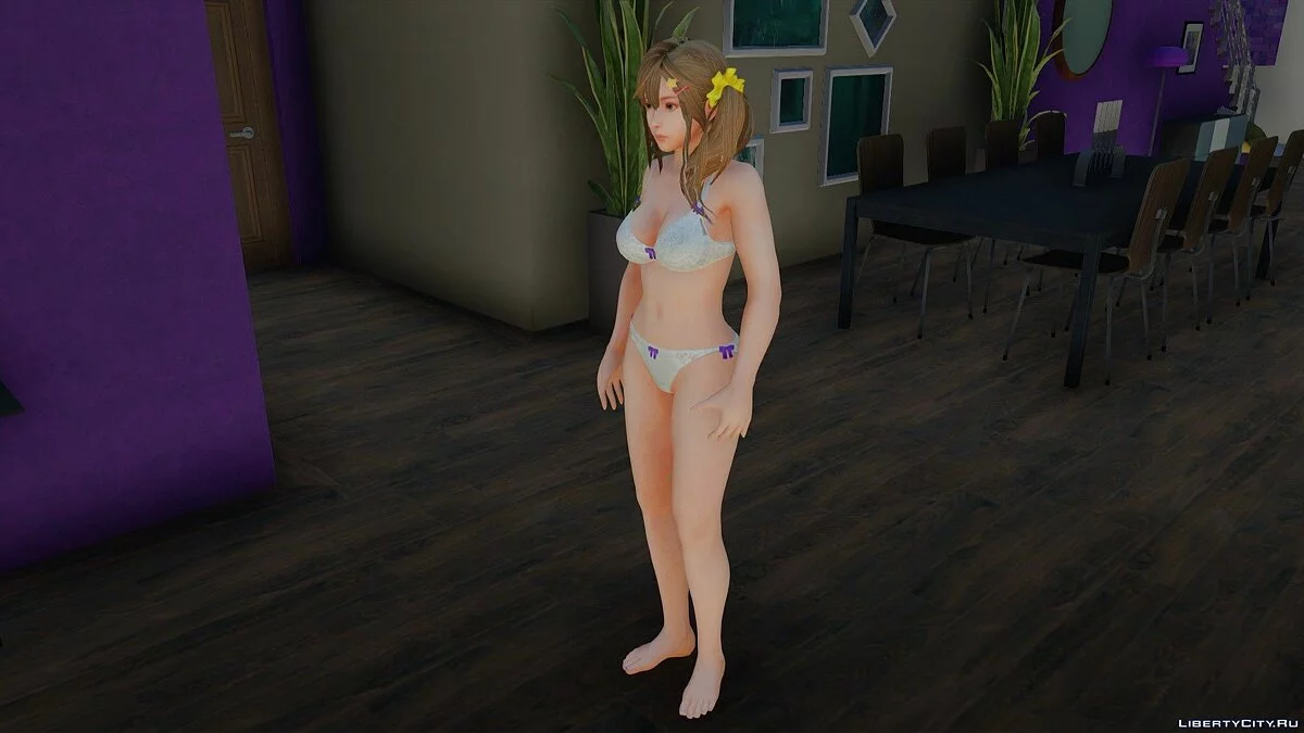 Misaki en lingerie de Dead Or Alive Xtreme Venus Vacation / GTA San Andreas