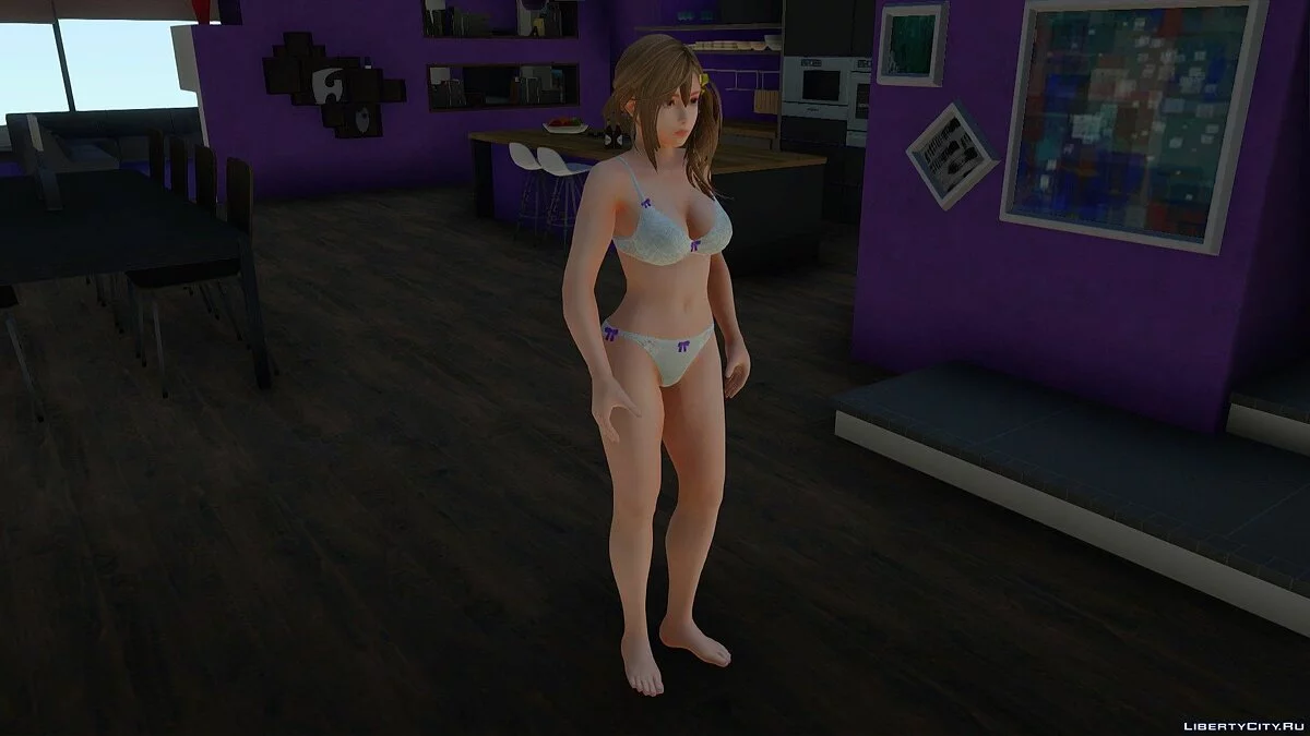 Misaki en lingerie de Dead Or Alive Xtreme Venus Vacation / GTA San Andreas