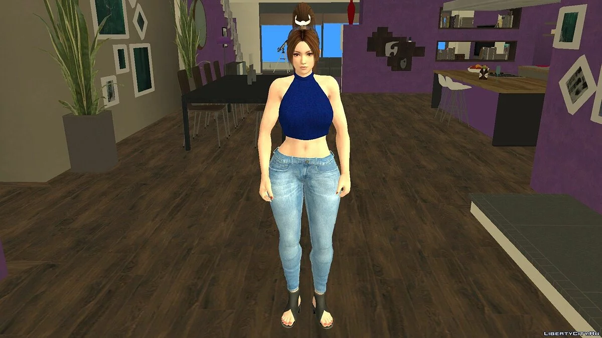 Мей Ширануї в повсякденному одязі v9 / GTA San Andreas